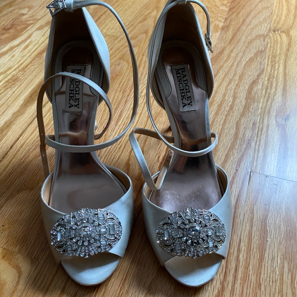 Worn once badgley mishka shoes